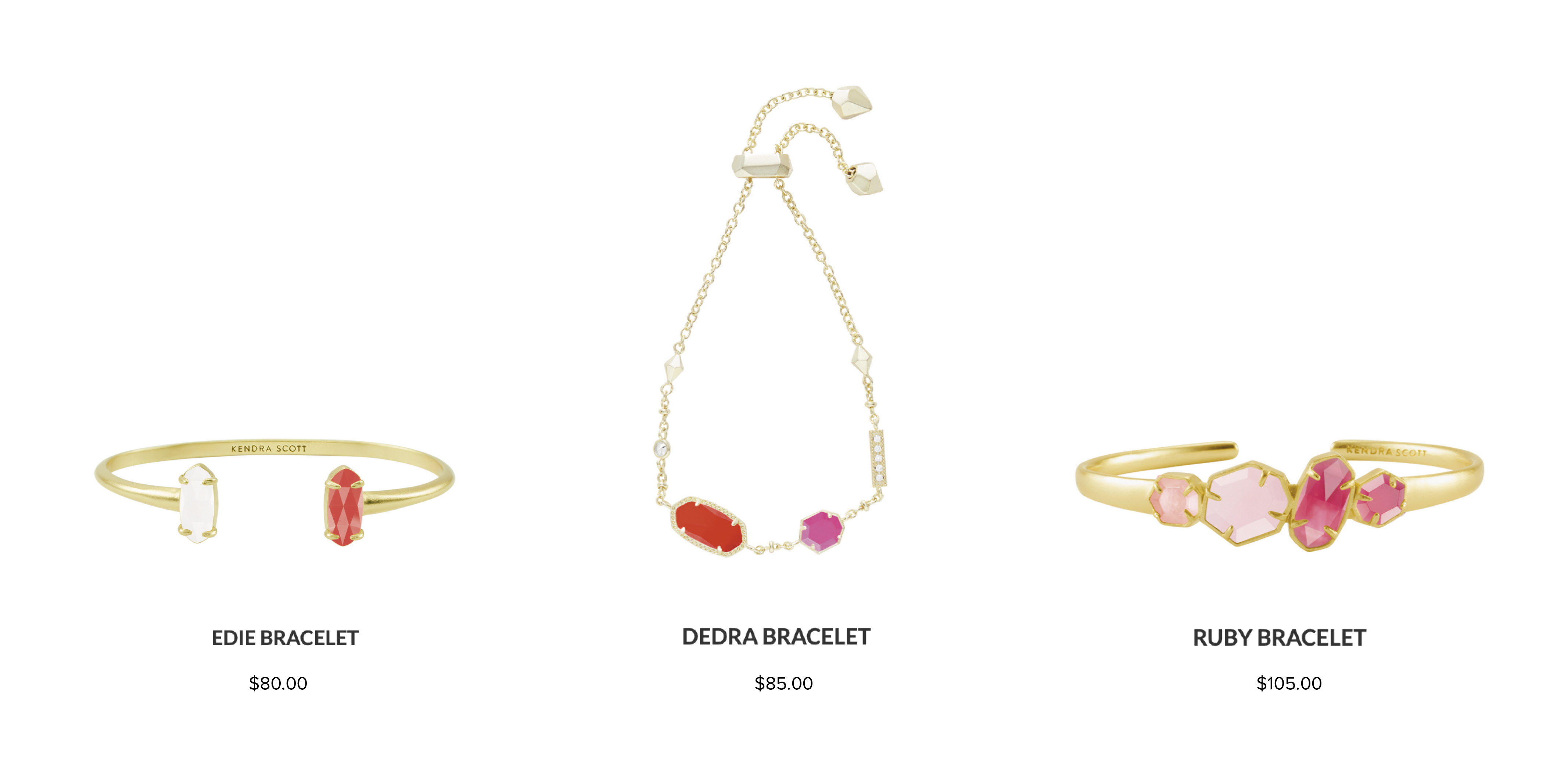 Kendra scott on sale ruby bracelet